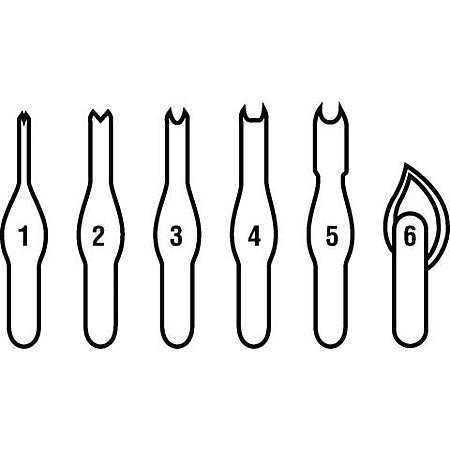 Speedball Linoleum Cutter Nibs Carded - Art Department LLC