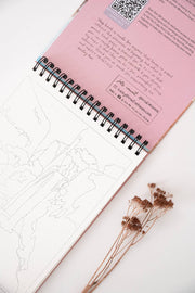 National Parks Watercoloring Book - Outlines w/Video Tutorials - Art Department LLC