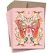 Butterflies & Birds Boxed Notecard - Set of 10 - Art Department LLC