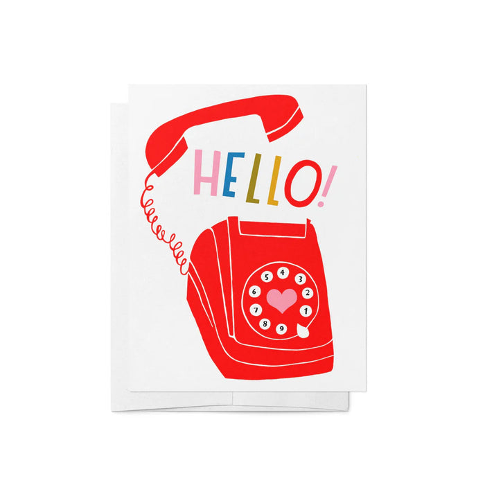 Lisa Congdon - "Hello" Phone Card