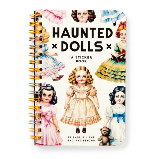 Haunted Dolls Sticker Book - Art Department LLC