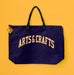 Arts And Crafts Large Zip Tote - Art Department LLC