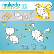 DISCOVER | Makedo Cardboard Construction Kit - Art Department LLC