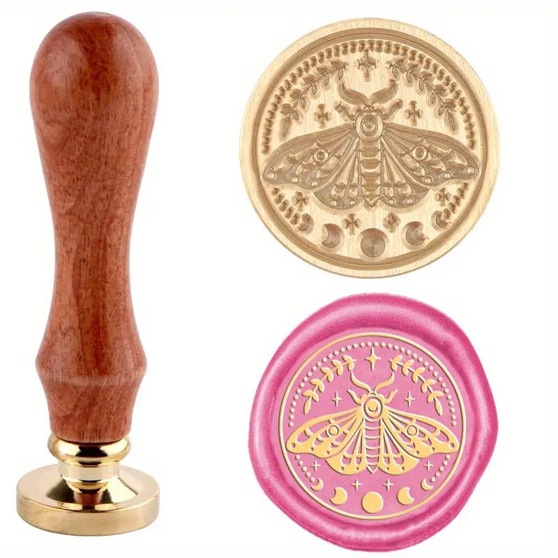 Wax Seal Stamps with Handle - Art Department LLC
