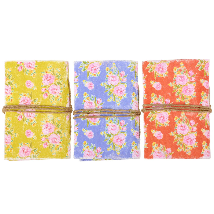 French Floral Mini Notebook Set - Art Department LLC