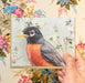 Robin - Note Card - Art Department LLC