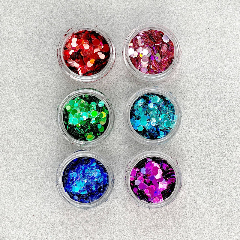 Bright Chunky Glitter Inclusions - Art Department LLC