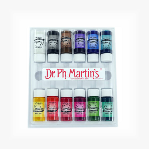 Bombay India Ink Set 1 (12 bottles) - Art Department LLC