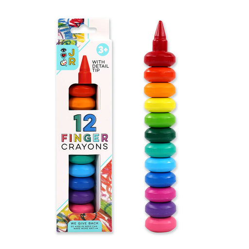 IHeartArt Jr 12 Finger Crayons - Art Department LLC