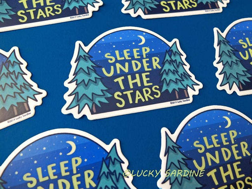 Sleep Under The Stars Sticker - Art Department LLC