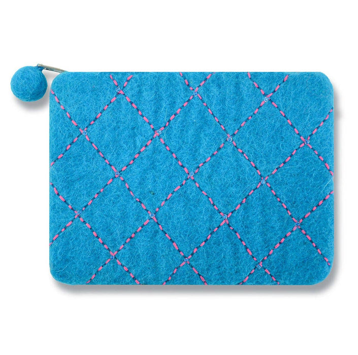Stitch Diamond Design Coin Purse - Art Department LLC