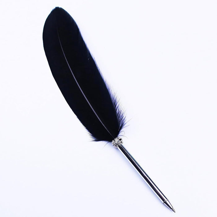 Vintage Feather Quill Ballpoint Pen - Art Department LLC