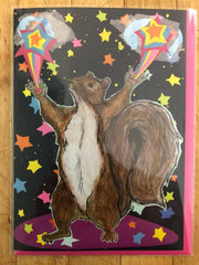 Magical Squirrel! Card - Art Department LLC