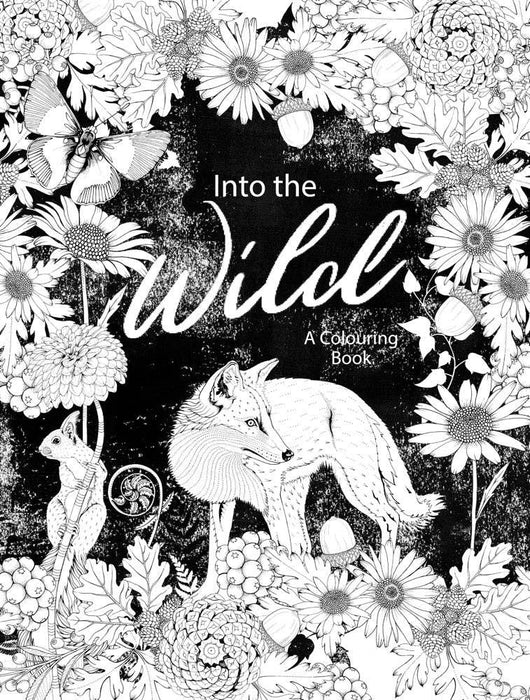 Into the Wild Coloring Book - Art Department LLC