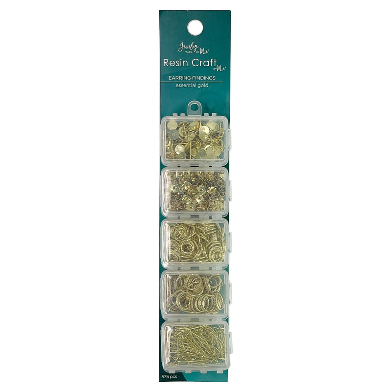 Gold Essential Earring Finding Set - Art Department LLC