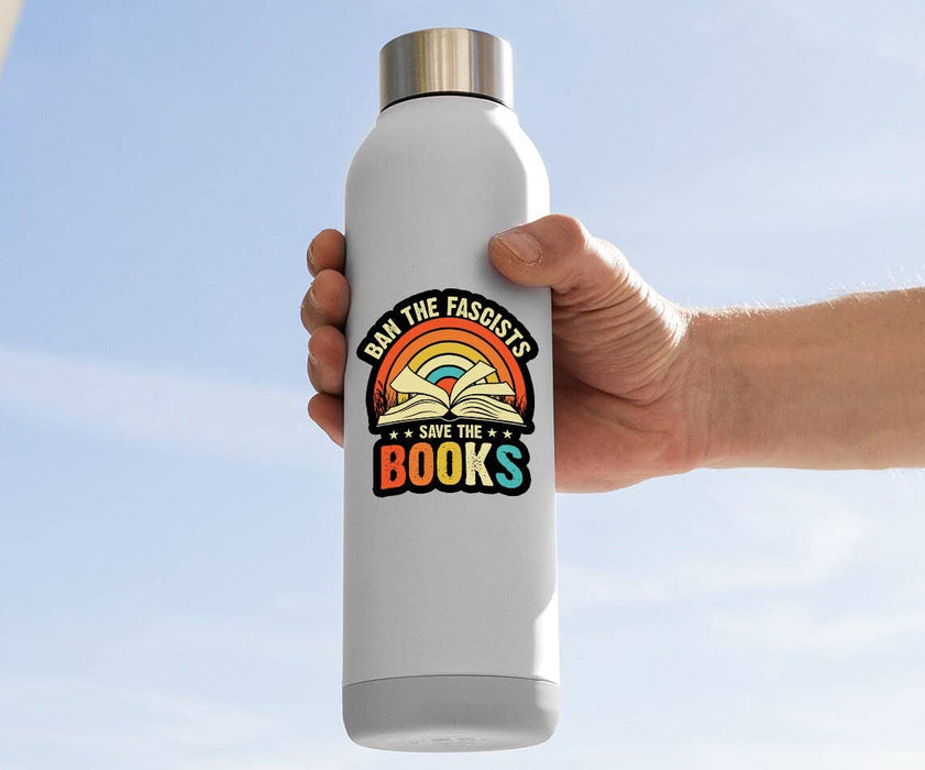Ban The Fascists Save The Books Sticker - Art Department LLC