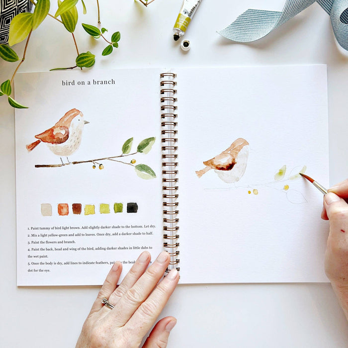 Animals watercolor workbook - Art Department LLC
