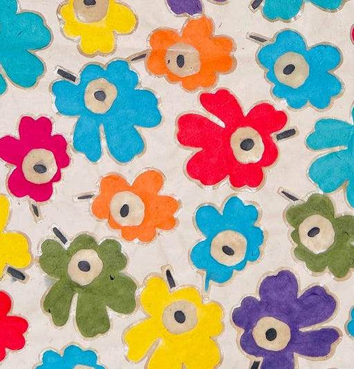 20x30 Batik Blooms, 5 options - Art Department LLC