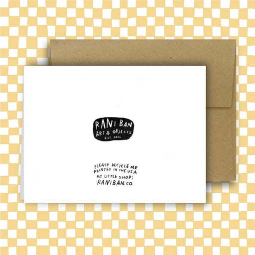 IT'S YOUR BIRTHDAY THERE ARE NO RULES Greeting Card - Art Department LLC