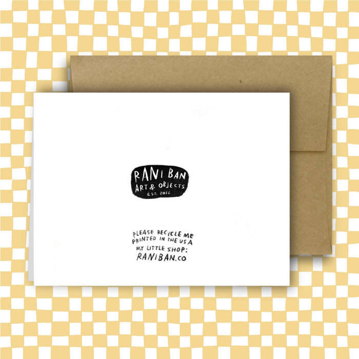 IT'S YOUR BIRTHDAY THERE ARE NO RULES Greeting Card - Art Department LLC