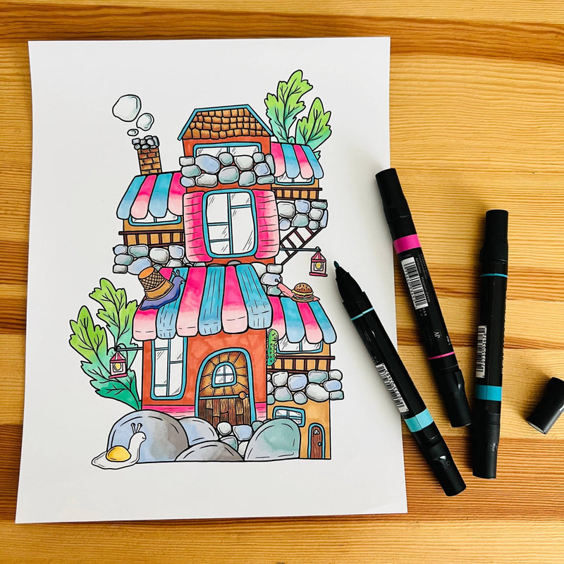 Enchanted Coloring Book - Art Department LLC