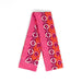 Lightweight Cotton Scarf - Pink/Orange, Retro Geometric - Art Department LLC