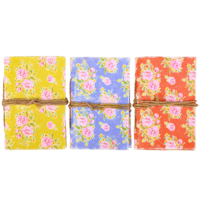 French Floral Mini Notebook Set - Art Department LLC