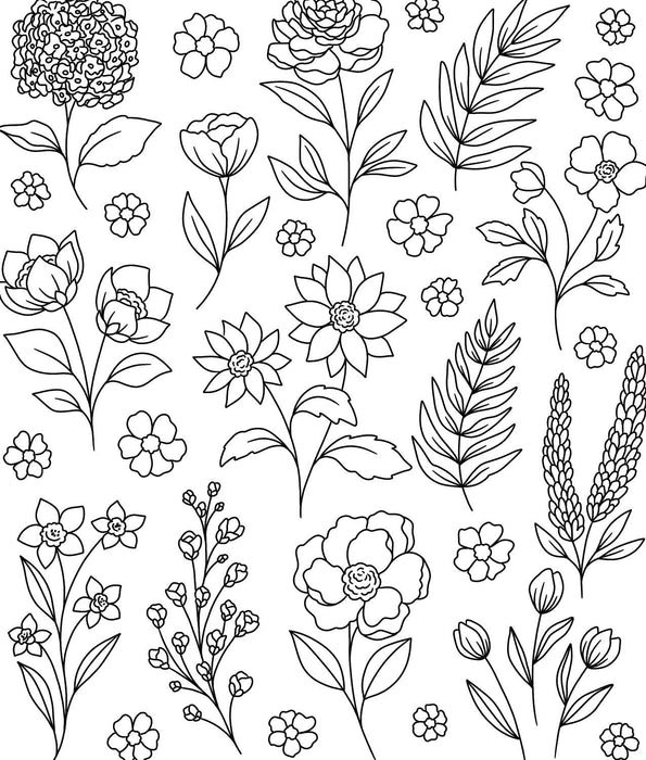 On the Bright Side Coloring Book - Art Department LLC
