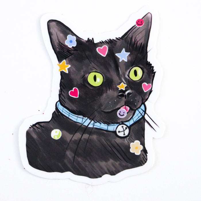 Sticky Cat Vinyl Sticker