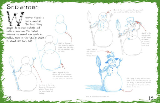 How to Draw Christmas - Art Department LLC