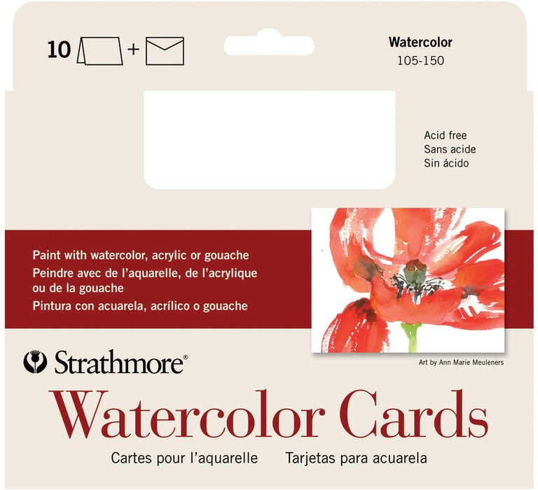 Strathmore Watercolor Cards Acid Free 5x7