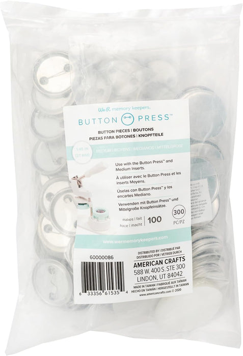 We R Button Press Kit and Replacement Pins - Art Department LLC