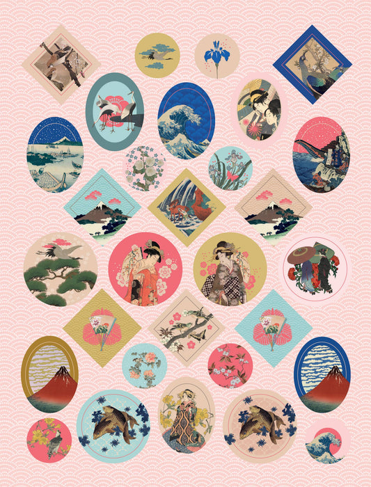 Stickers - Japanese Prints