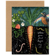 Where You Find Magic, Dig In — Encouragement, Graduation Card - Art Department LLC