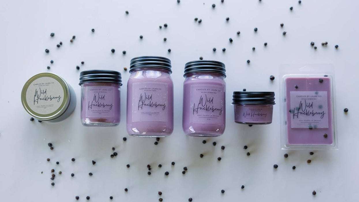 Wild Huckleberry Soy Jar Candle - Art Department LLC