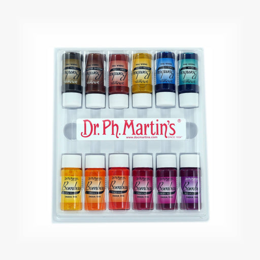 Bombay India Ink Set 1 (12 bottles) - Art Department LLC