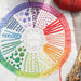 Color Wheel Embroidery Sampler - Art Department LLC