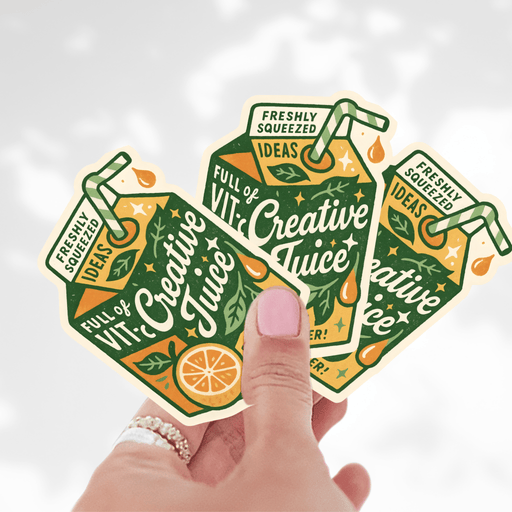 Creative Juice Sticker - Art Department LLC