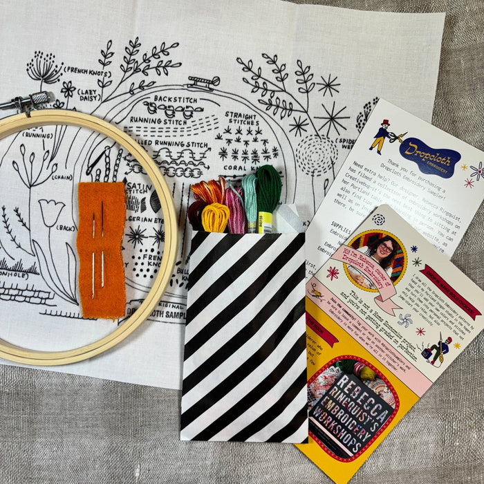 Original Embroidery Sampler Kit - Art Department LLC