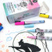 PINTAR Premium Acrylic Paint Pens - 1mm Fine Tip Pens(16 colours) - Art Department LLC