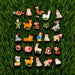 Handmade Mini Ceramic Animal Beads