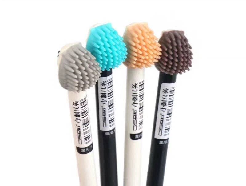 22219 Hedgehog Retractable Gel Pen - Art Department LLC