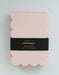 Scalloped Shaped Notepad | Peach + Persimmon Edge - Art Department LLC