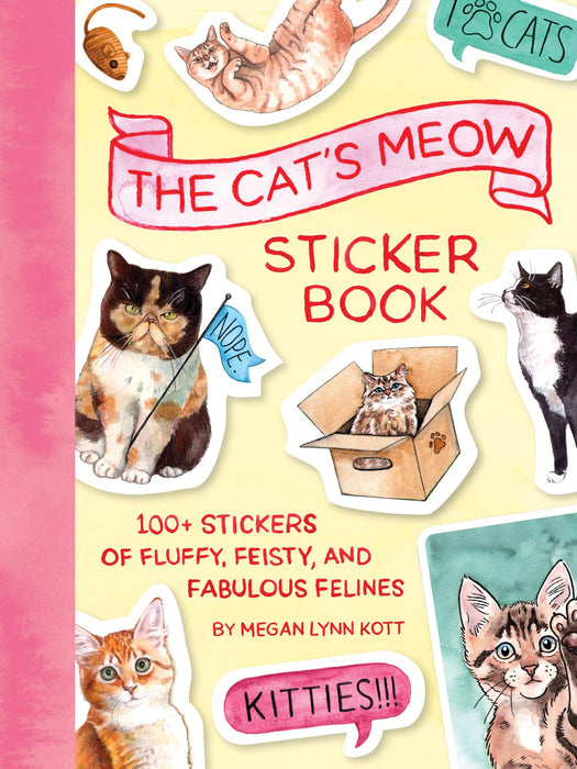 Cat's Meow Sticker Book - Art Department LLC