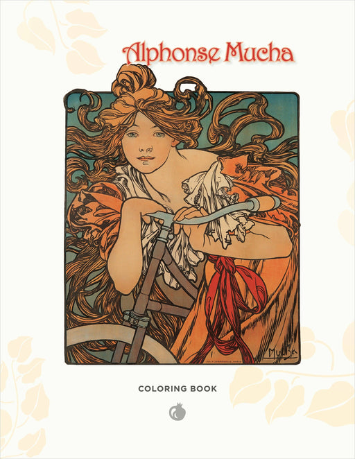 Alphonse Mucha Coloring Book