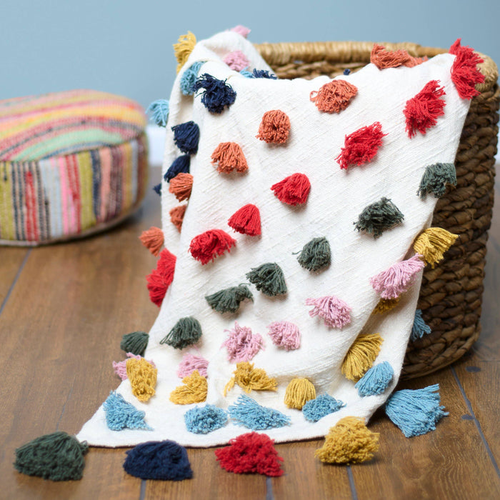 Pom Pom Throw - Art Department LLC