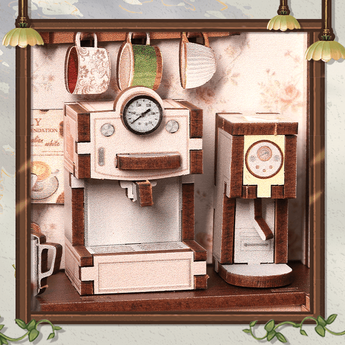 DIY Book Nook Kit: Sunny Café - Art Department LLC