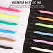 Retractable Colorflow Acrylic Gel Pen Set of 12 - Art Department LLC