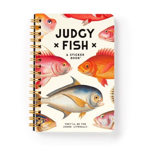Judgy Fish Sticker Book - Art Department LLC