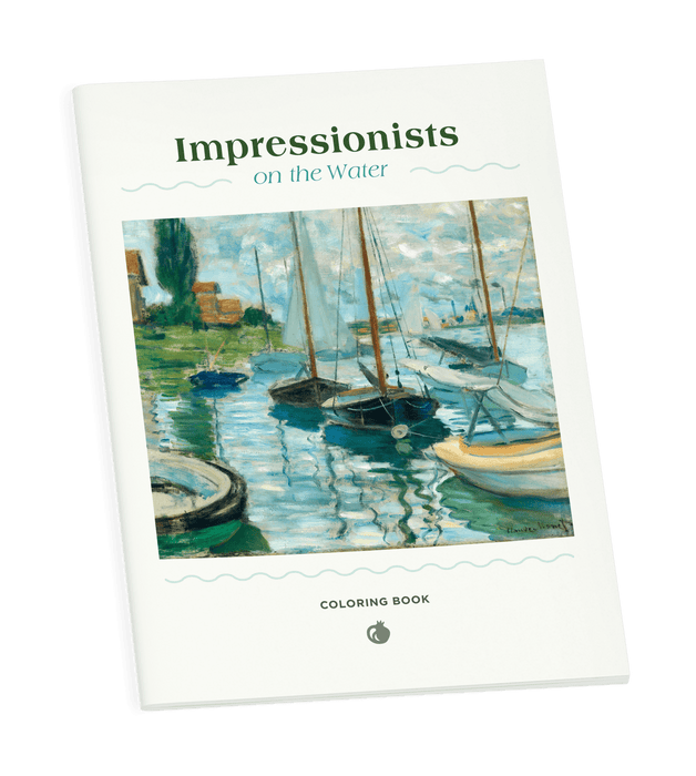 Impressionists on the Water Coloring Book - Art Department LLC
